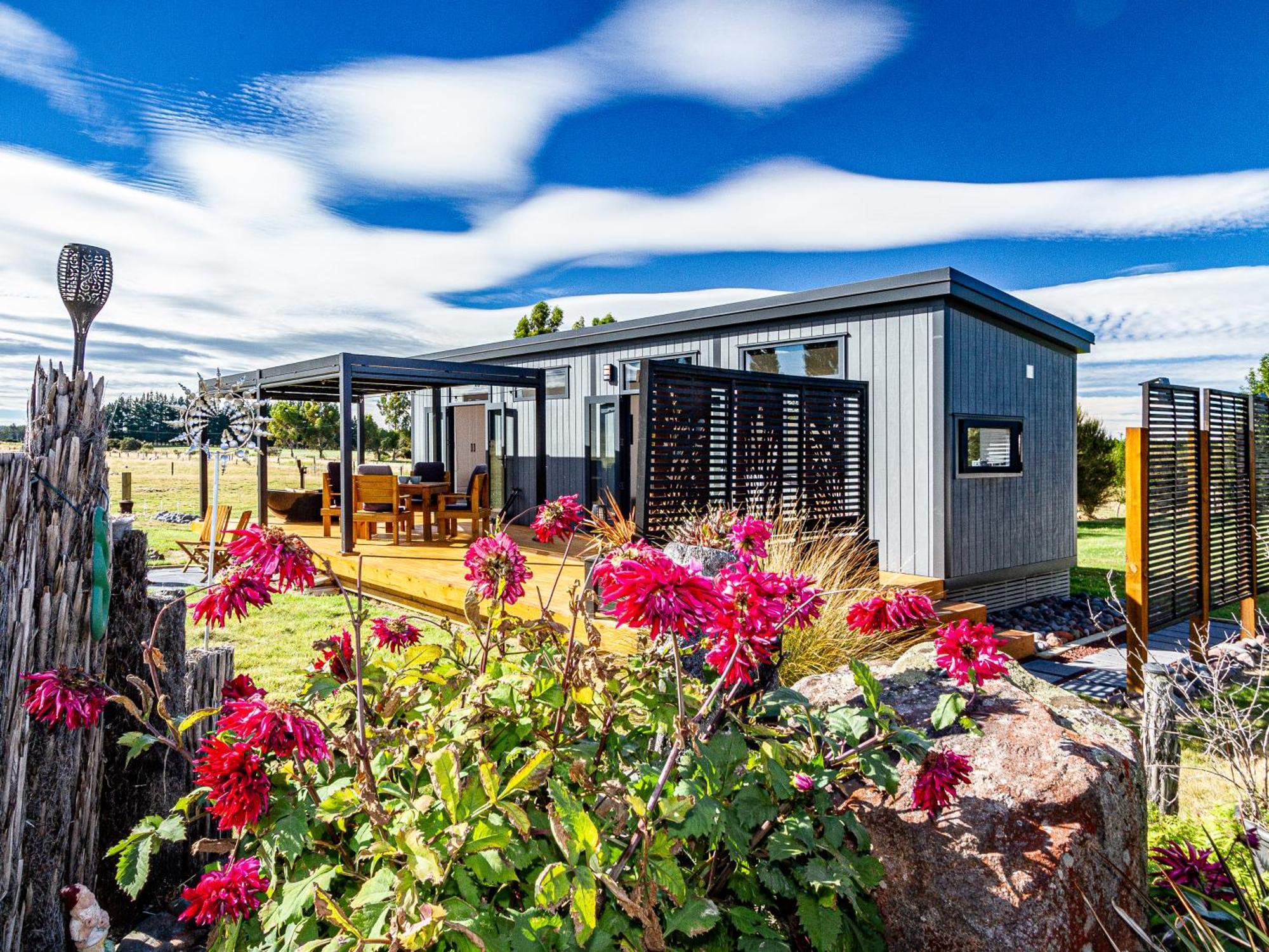 Mangateitei Views - Rangataua Tiny Home Ohakune Zewnętrze zdjęcie