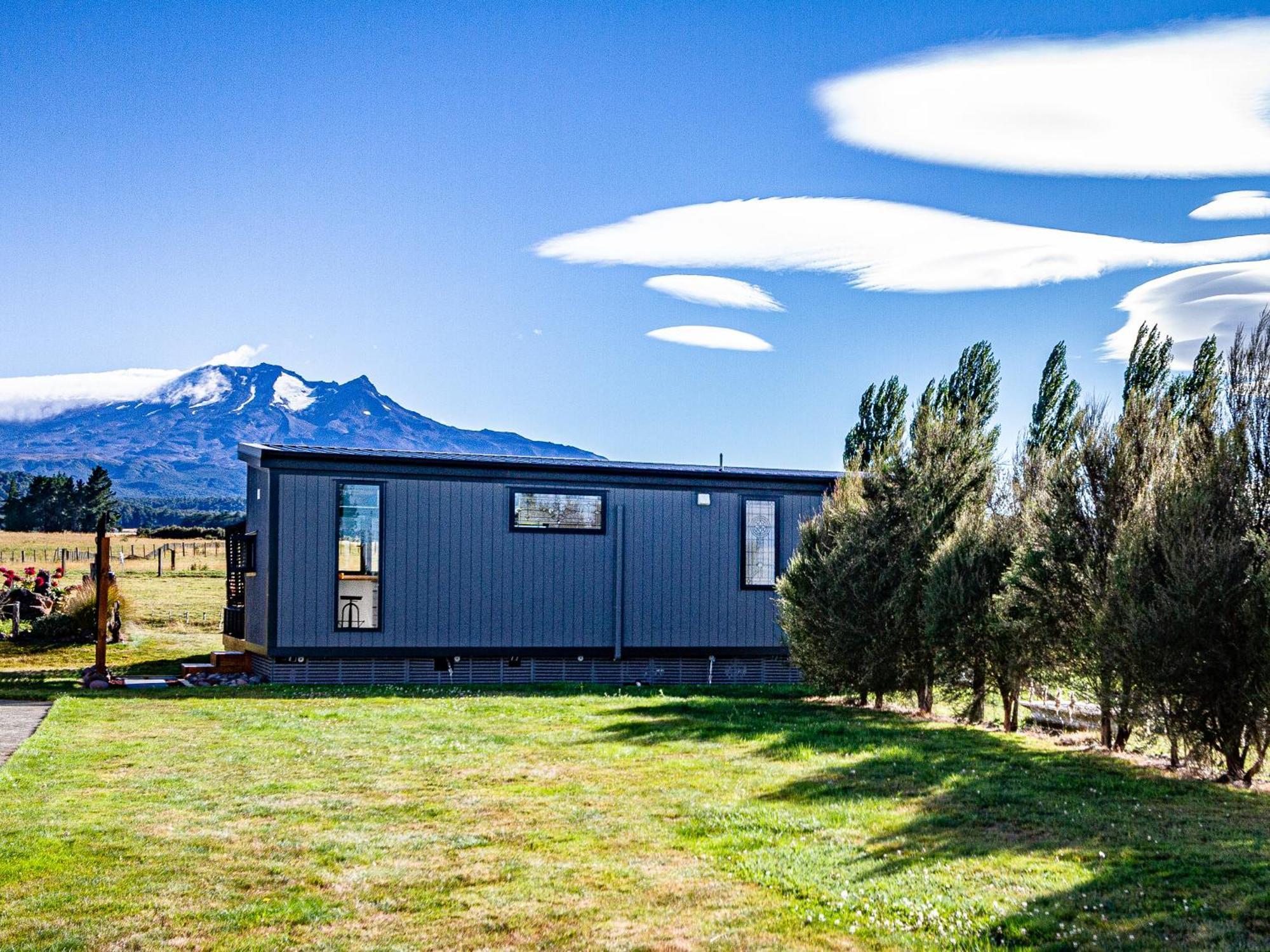 Mangateitei Views - Rangataua Tiny Home Ohakune Zewnętrze zdjęcie