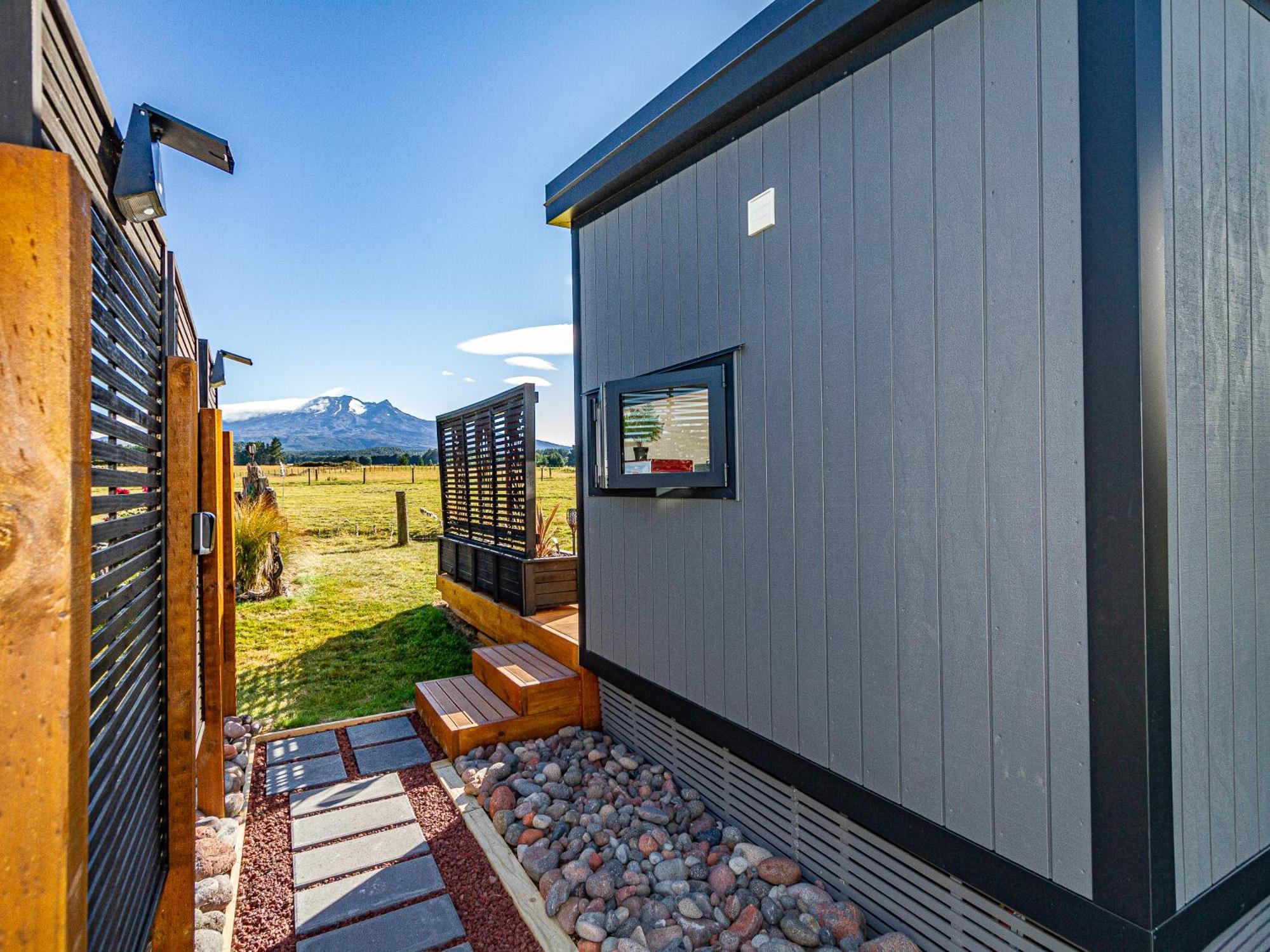 Mangateitei Views - Rangataua Tiny Home Ohakune Zewnętrze zdjęcie
