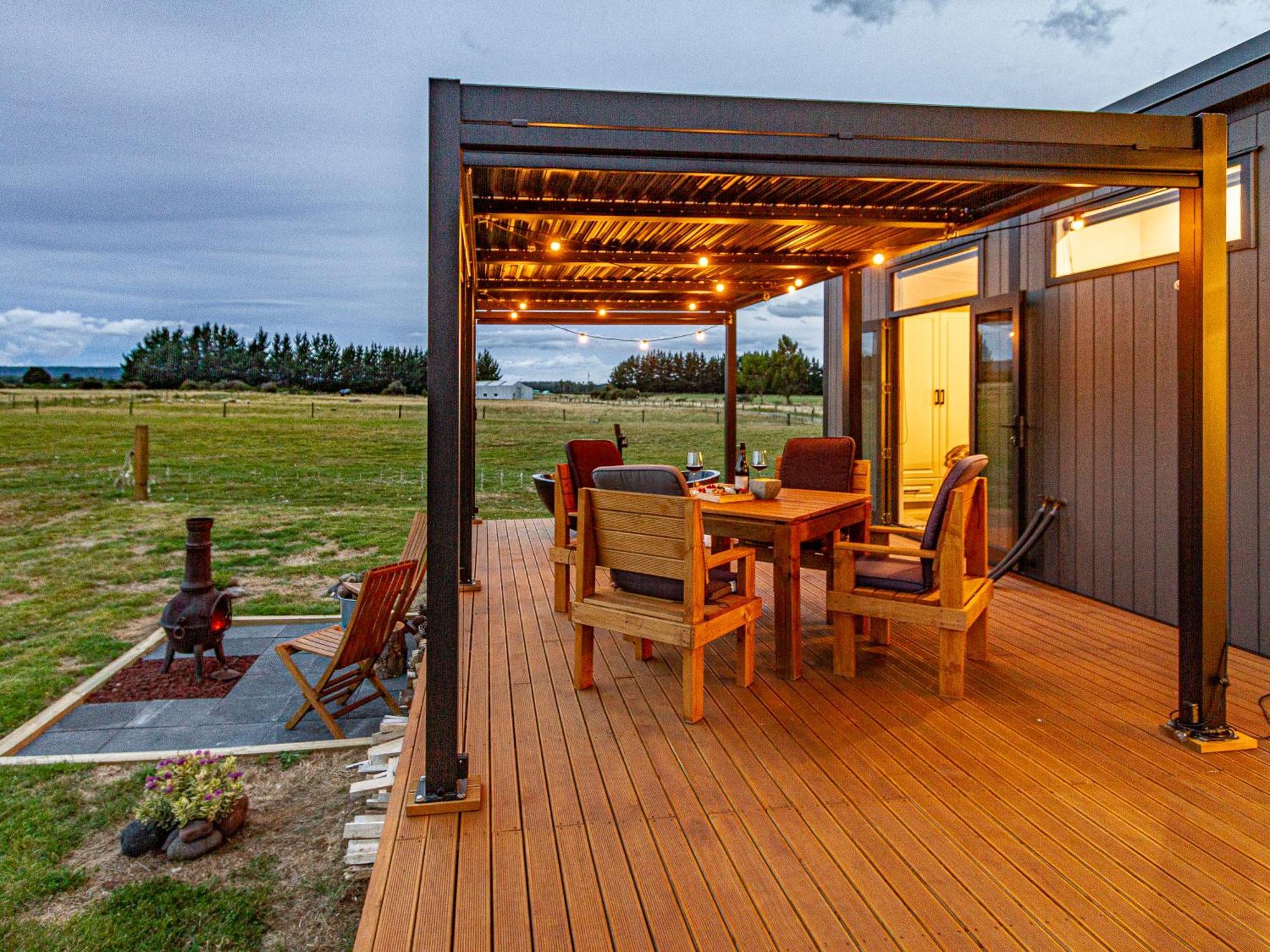 Mangateitei Views - Rangataua Tiny Home Ohakune Zewnętrze zdjęcie