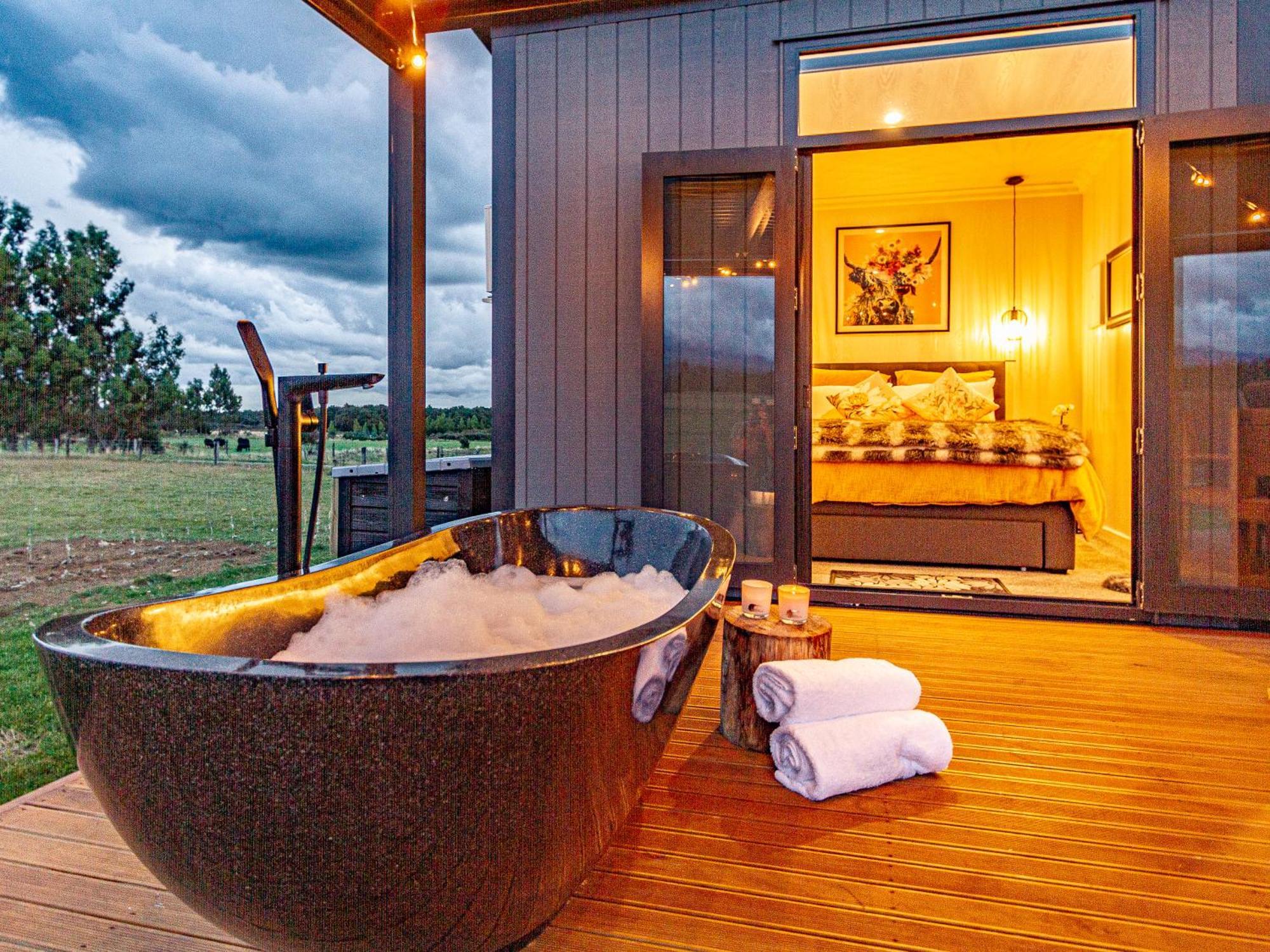 Mangateitei Views - Rangataua Tiny Home Ohakune Zewnętrze zdjęcie