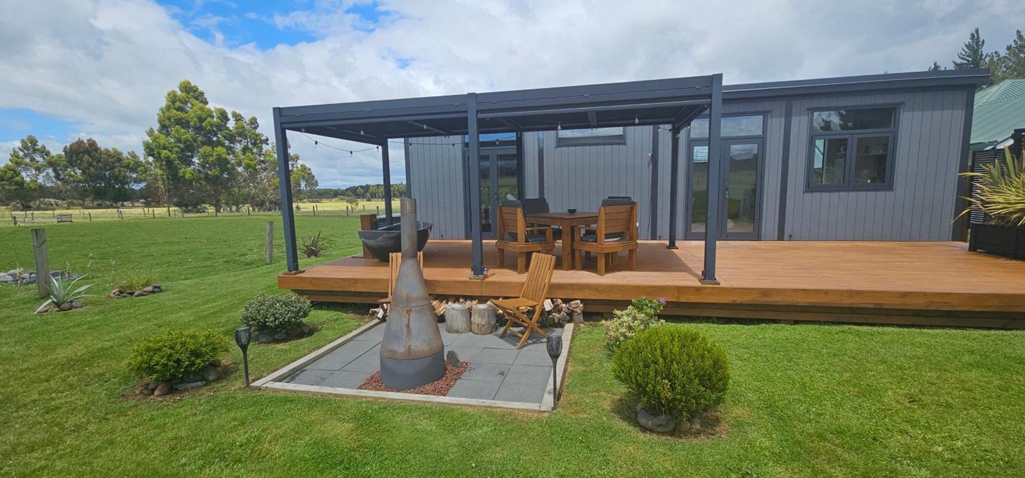 Mangateitei Views - Rangataua Tiny Home Ohakune Zewnętrze zdjęcie