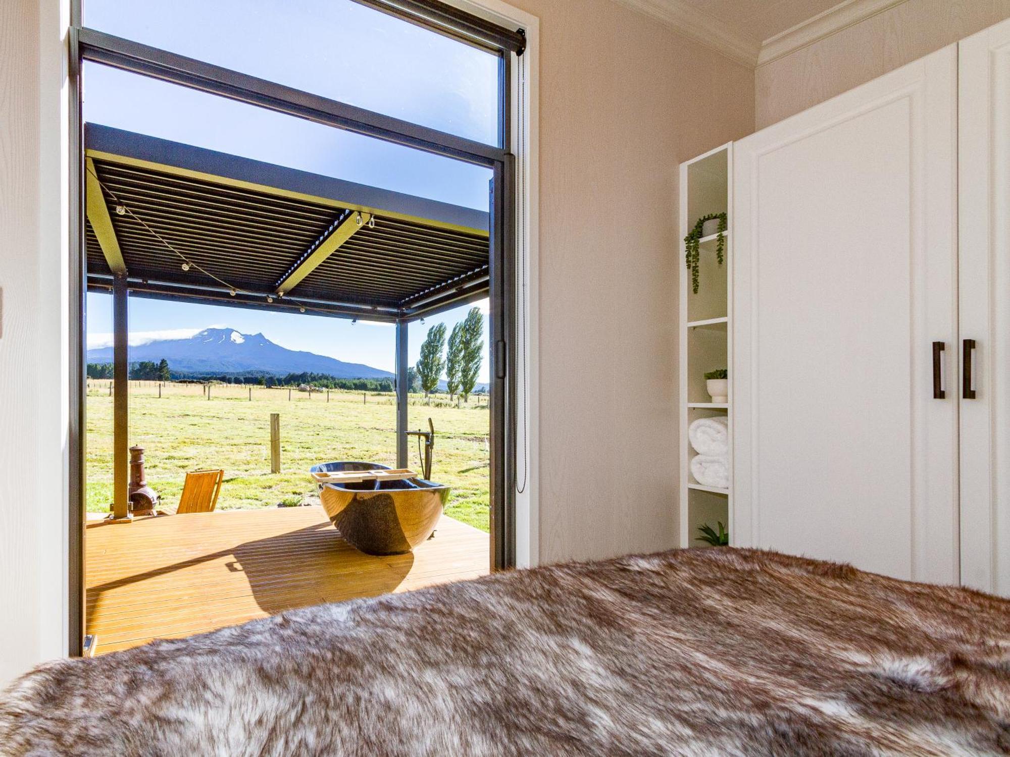 Mangateitei Views - Rangataua Tiny Home Ohakune Zewnętrze zdjęcie