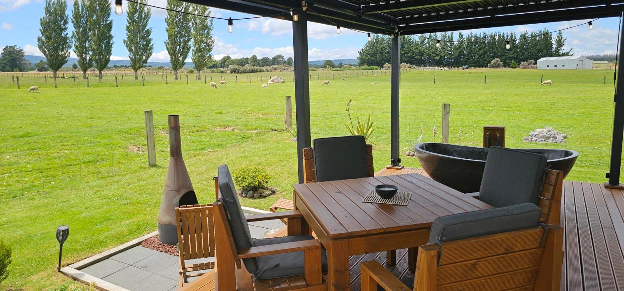 Mangateitei Views - Rangataua Tiny Home Ohakune Zewnętrze zdjęcie