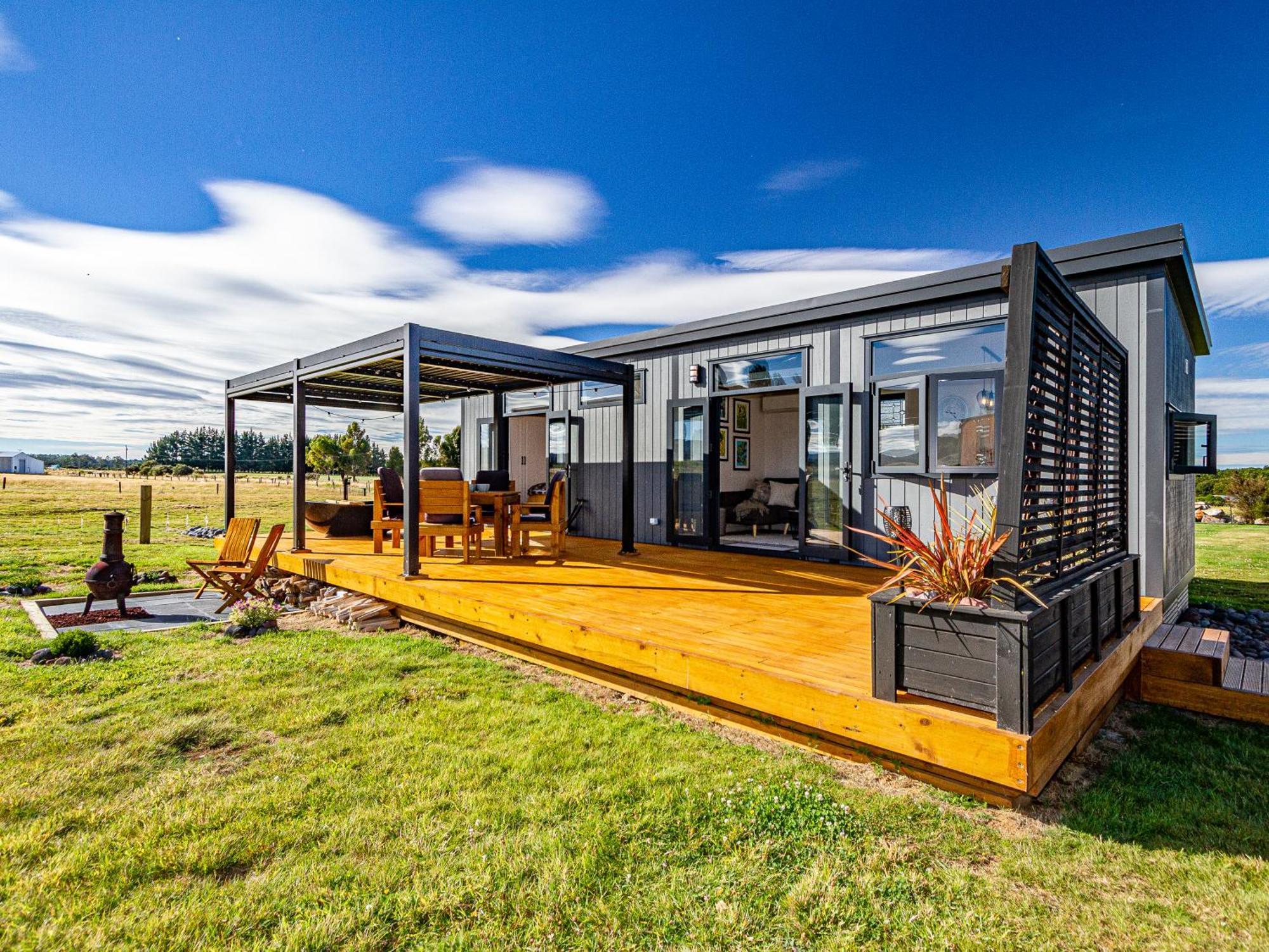 Mangateitei Views - Rangataua Tiny Home Ohakune Zewnętrze zdjęcie