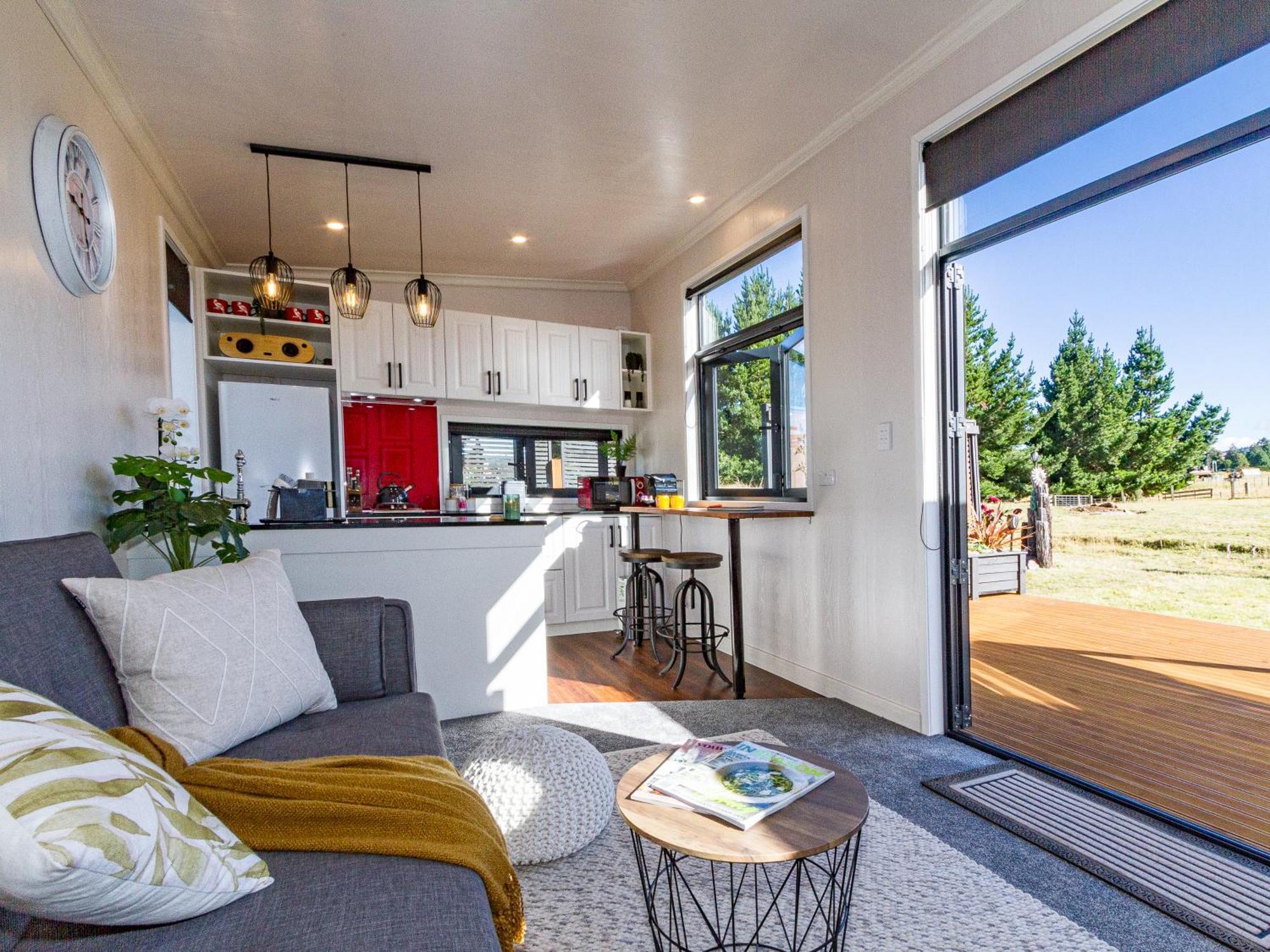 Mangateitei Views - Rangataua Tiny Home Ohakune Zewnętrze zdjęcie